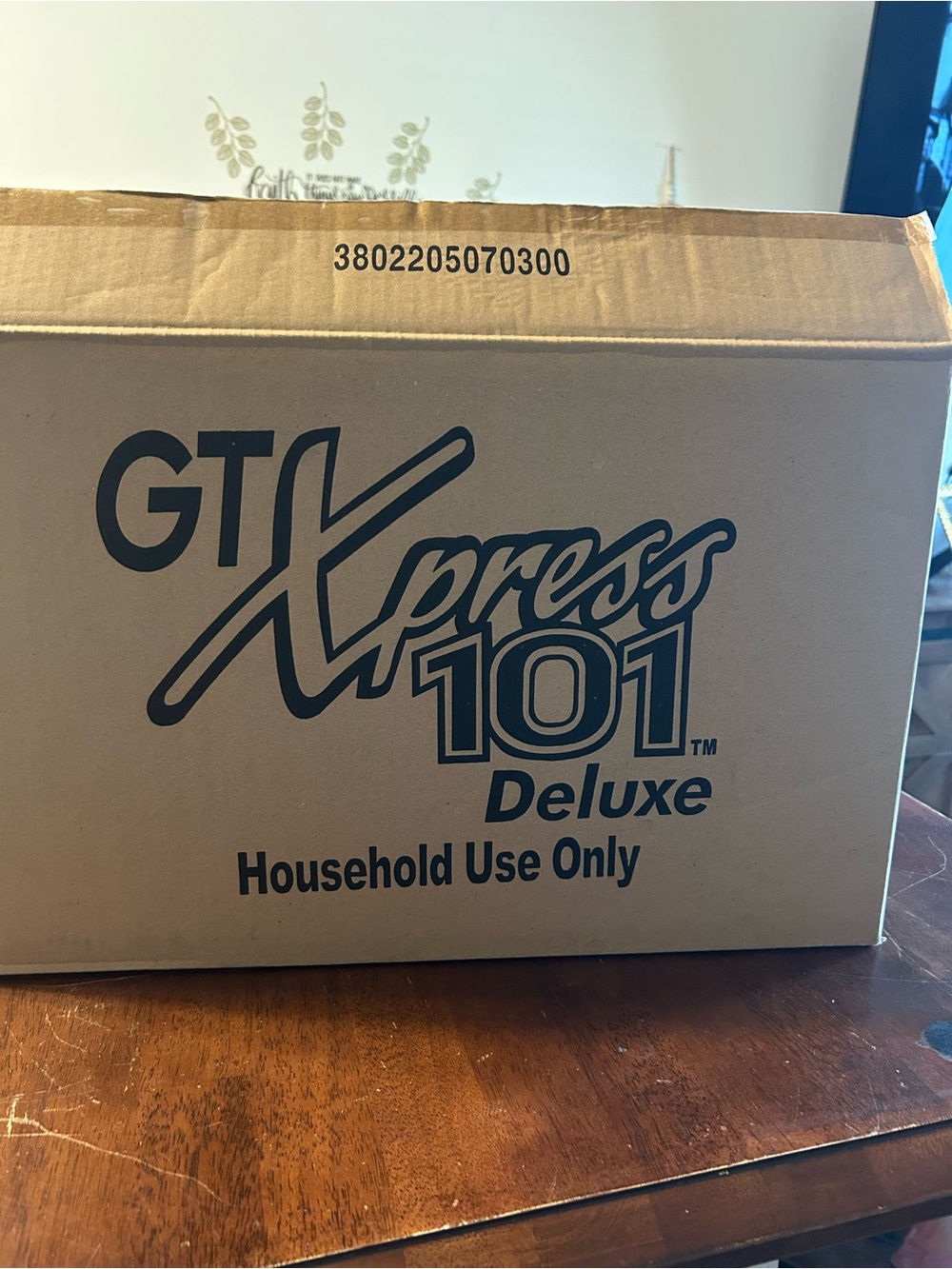 Double sided waffle maker - Brown Box with Black Print